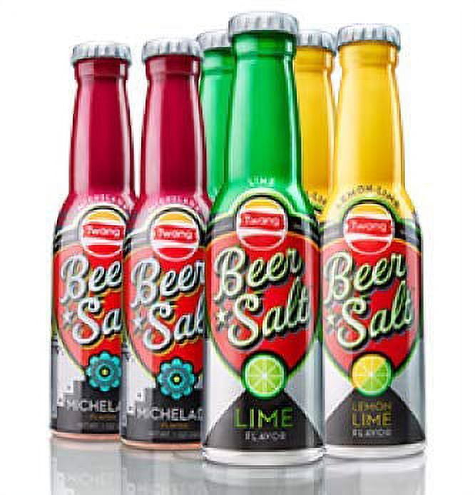 Twang Flavored Beer Salt, Citrus Dressed Beer Pack, Mini Bottles (6