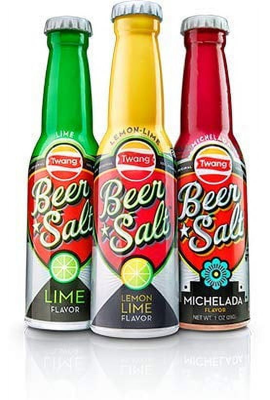 Twang Flavored Salt, Beer Salt Variety Pack, 1.4 Ounce Mini Bottles, 3
