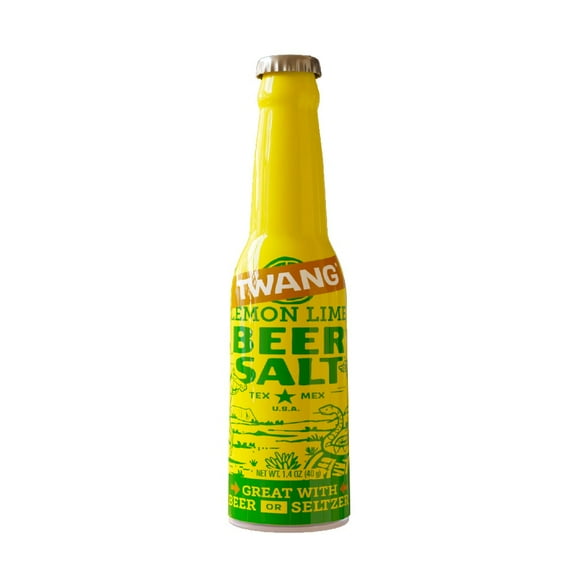 Twang Lemon-Lime Beer Salt, 1.4 oz Mini Plastic Bottle