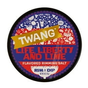 Life, Liberty, and Lime Cocktail Rimming Salt; 1; 4oz tub; 4th of July; USA
