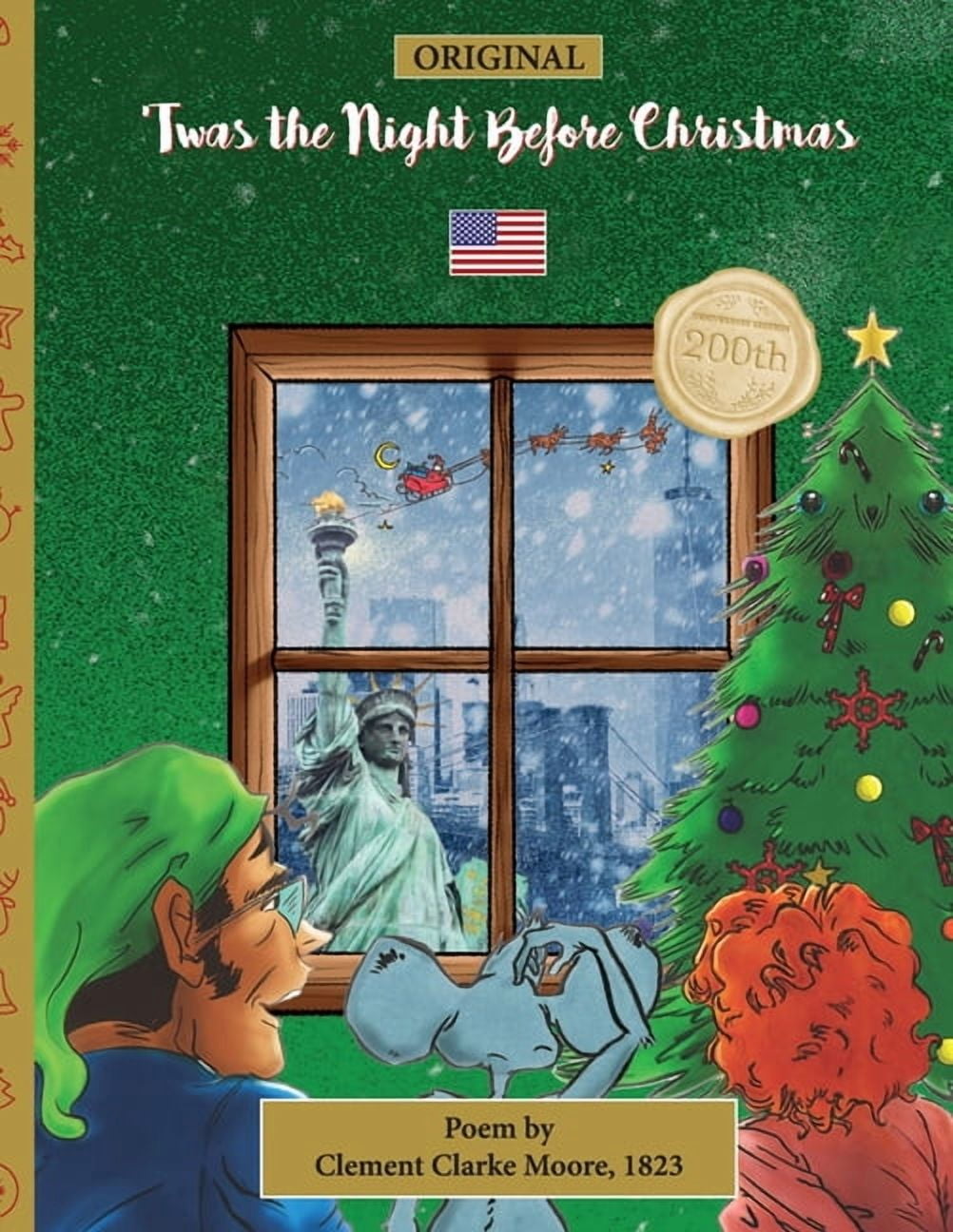 【全文英語版】絵本 The Night Before Christmas Twas the Night Before Christmas - Biling ORIGINAL 'Twas the Night