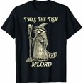 thumbnail image 1 of Twas The 'Tism M'Lord Funny Raccoon Wizard Autism Awareness T-Shirt, 1 of 2