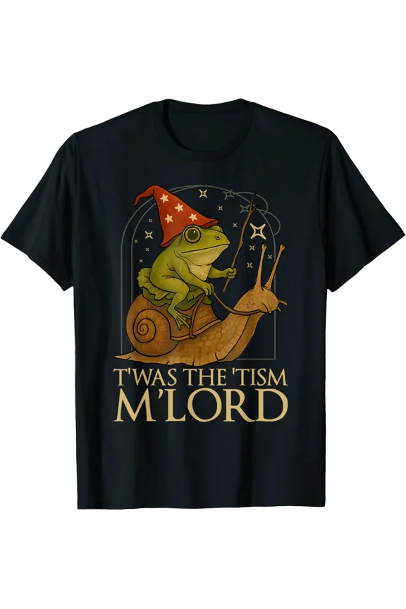 Twas The Tism M Lord Shirt - Funny Autism Awareness T-Shirt Unisex Full Size S-5XL