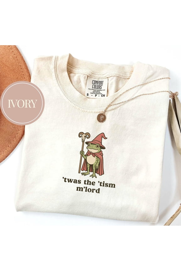 Twas The Tism Mlord Shirt Funny Autism Shirt Autism Gift Magic Wizard Frog Gift Weirdcore