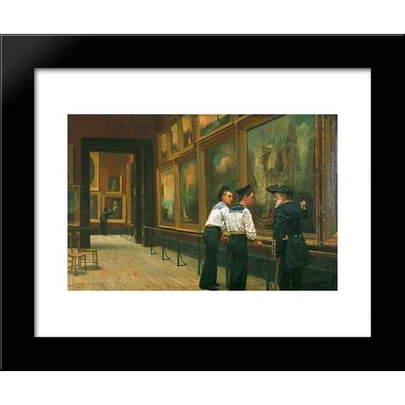 Twas a Famous Victory 20x24 Framed Art Print by Edward R. Taylor