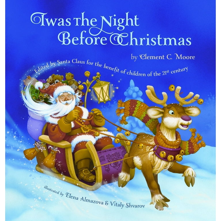 Twas The Night Before Christmas (Hardcover) - Walmart.Com