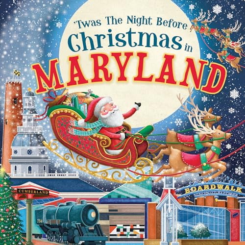 Pre-Owned 'Twas the Night Before Christmas in Maryland Hardcover