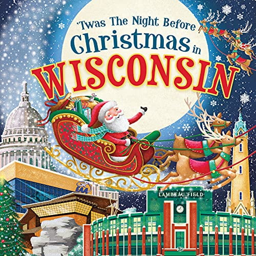 Pre-Owned 'Twas the Night Before Christmas in Wisconsin Paperback - USED