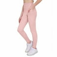 thumbnail image 1 of Twczz Girls Yoga Leggings with Pockets- Full Length High Wasit Stretch Athletic Pants Pink Size 5, 1 of 6