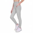 thumbnail image 1 of Twczz Girls Yoga Leggings with Pockets- Stretch High Wasit Full Length Athletic Pants Gray Size 5, 1 of 6