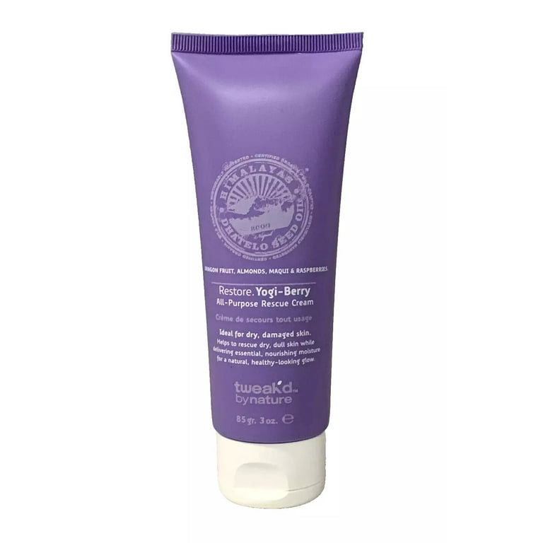 Tweak'd By Nature Restore-Yogi-Berry All Purpose Rescue Cream 3 oz