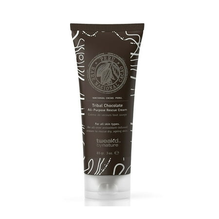 Tweak'd TRIBAL CHOCOLATE 6 in 1 Hand Body Eye All-Purpose Rescue Skin Cream 3 oz