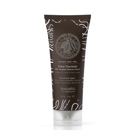Tweak'd TRIBAL CHOCOLATE 6 in 1 Hand Body Eye All-Purpose Rescue Skin Cream 3 oz