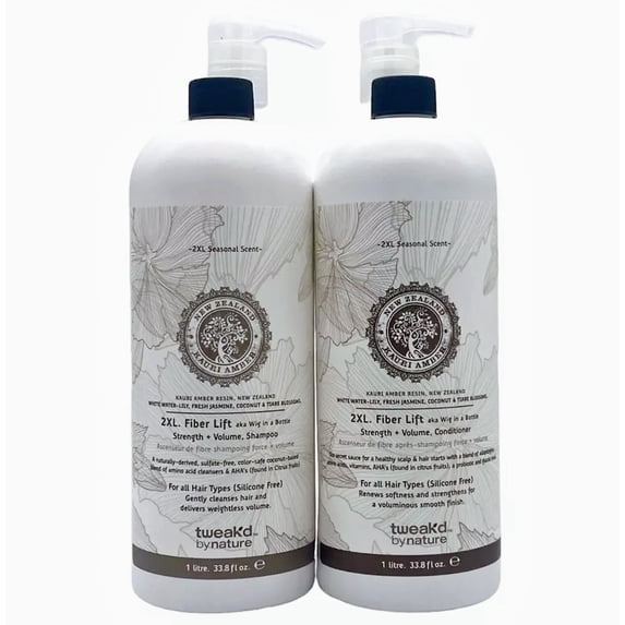Tweak'd by Nature Supersize Shampoo and Conditioner Set