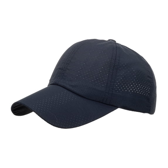 Tweang Baseball Cap low brim Plain hats sports and outdoors cap soft hats for men fitted hat Moisture Wicking Caps Flat Edged Baseball Cap Classic Baseball Cap Classics Retro Cap Navy One Size