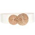 thumbnail image 1 of Tweang Belt for Men Rope Belt Leather Belt Women Belt for Women Stretchy Belt for Women Thin Belts for Women Waist Belt White One Size, 1 of 3