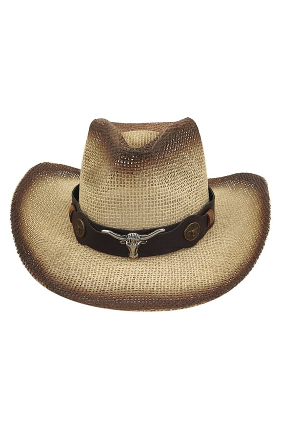 Cowboy Hat Western Hats for Women Eye Mask for Women Classic Western hat Vintage cowboy Hat Evening Prom Ball Mask Specially For Thememed Party Hat Beige One Size