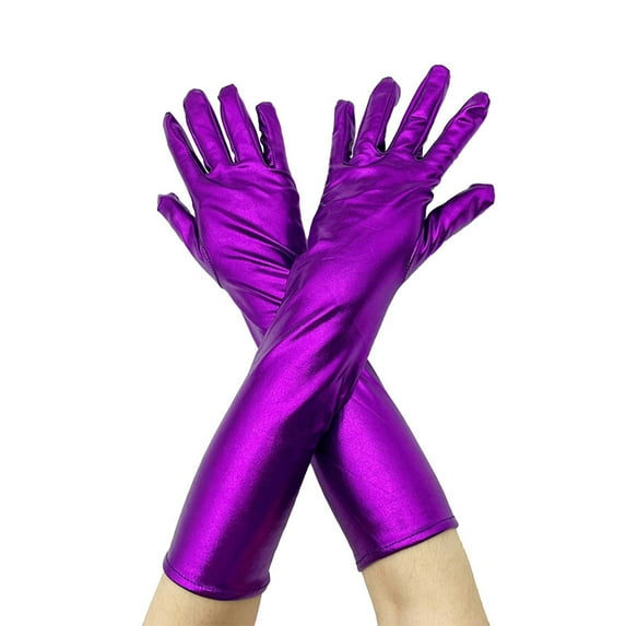 Tweang Fingerless Arm Warmers Striped Arm Warmers Typing Gloves Gym Gloves for Women Knit Gloves Fingerless Gloves Warm Gloves for Women Purple One Size