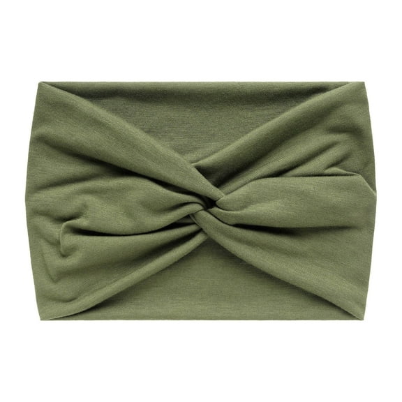 Tweang Headband Headbands for Men Headbands for Women Non Slip Sweat Headband Men Sweatbands for Women Sweat Band Cloth Headbands for Women Army Green One Size