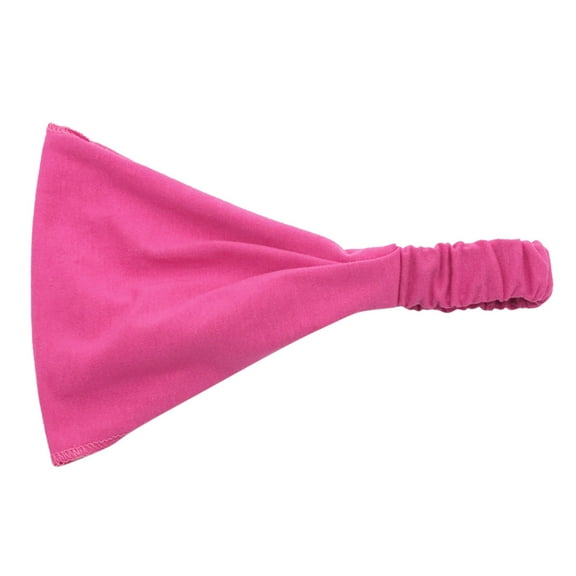 Tweang Headscarf for Women's Hair Sweat Headband Men Running Headband Turbans for Women Womens Headbands Hair Wrap Sweatbands for Women Hot Pink One Size