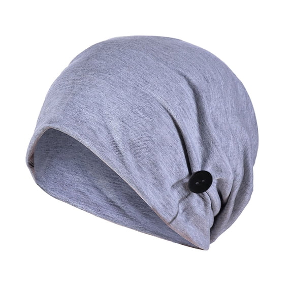 Tweang Headwraps for Women Knot Chemo Cap for Cancer Pleated Headwear head scarf for braids chemo headwear for women Turban Beanie for Cancer Alopecia Turban Caps for Women sleep beanie Gray One Size