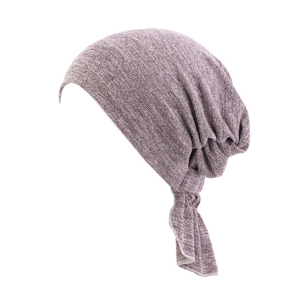 Tweang Headwraps for Women headband bandana Knot Chemo Cap for Cancer Turbans chemo headwear for women chemo hats for women hijab scarf for women Turban Caps for Women head wraps Khaki One Size