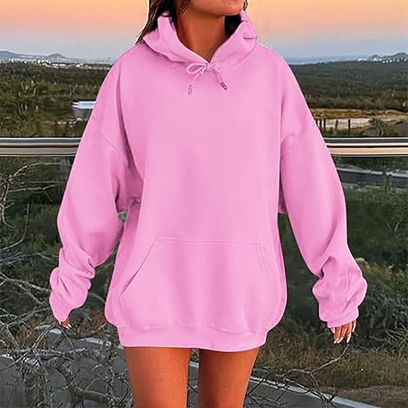 Tweang Hoodies for Women Pullover Women Winter Clothes Baggy Hoodies Oversized Turtleneck Sweaters for Women Oversize Sweatshirt Women Long Sleeve Ribbed Shirt Oversized Hoodie Red 1 2xl