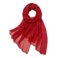 thumbnail image 1 of Tweang Knitted Shawl Knit Shawl Shawls and Wraps Mens Scarf Womens Neck Scarf Extra Large Silk Scarf Floral Shawl Wine One Size, 1 of 3