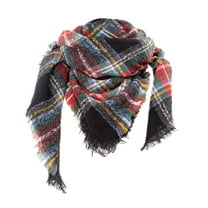 Tweang Large Scarf Travel Scarf Hair Scarf for Women Sheer Shawl Shawls and Wraps Women Scarves Satin Scarf Black A