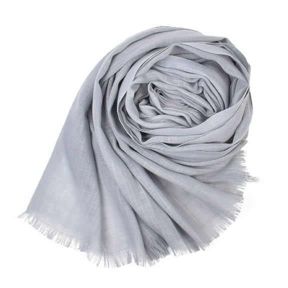Tweang Linen Scarf Silk Scarf Long Scarf Shawl Womens Neck Scarves Warm Shawl Wraps for Women Lightweight Scarf for Women Summer Women's Scarf P One Size