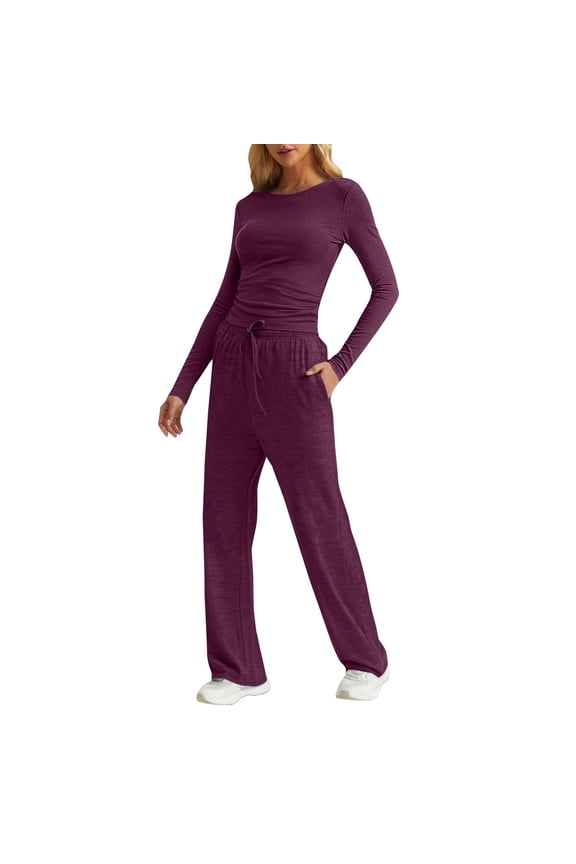 Long Johns for Women Thermal Ski Base Layer Women Long Sleeve Womens Ski Base Layer Thermals for Women Womens Thermal Set Lounge Set for Women Light Violet XS-2XL