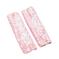 thumbnail image 1 of Tweang Open Finger Gloves Men Elbow Length Gloves Satin Gloves Elbow Length Striped Arm Warmers Mittens for Women Elbow Gloves Fingerless Gloves Pink One Size, 1 of 6
