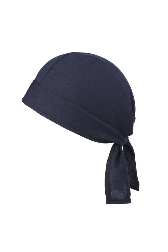 Pirate Hat Cycling Liner Head Wrap Scarf Pirate Hat Bandana Running Beanie Navy One Size