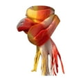 thumbnail image 1 of Tweang Scarf Hat Scarf Necklace Women's Shawls and Wraps Long Scarf for Women Summer Shawls and Wraps Pashmina Wraps for Women Hair Scarf for Women Orange One Size, 1 of 4