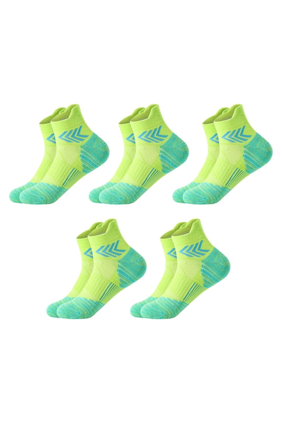 Shallow Cut Socks plain socks Ankle Socks for Women short socks for men Womens Low Cut Socks No Show Socks Crew Socks Socks for Women Short Socks Thin Comfortable Sports Socks Green One Size