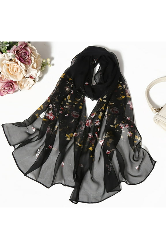 Shawls for Women Casual Summer Womens Shawl Wrap Small Scarf Linen Shawl Wraps for Women Linen Scarf for Women Lightweight Plush Wraps for Women Neck Gaiters for Women Black One Size