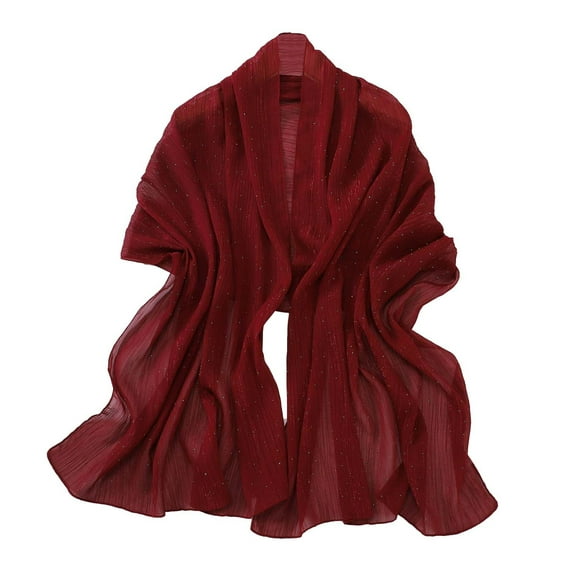 Tweang Silky Scarf for Women Pashmina Shawls for Women Shawls and Wraps Womens Wraps and Shawls Poncho Shawl Silk Scarf for Men Shawls for Women Red A
