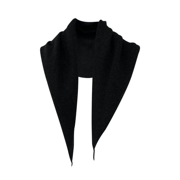 Tweang Summer Scarf Capes for Women Large Scarf Shawls and Wraps for Evening Dresses Hair Bandana Long Scarf Sweaterscarf Black One Size