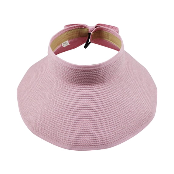 Tweang Sun Visor Hats The Incredible Sunvisor - Available in Beautiful Solid Colors, Perfect for The Summer! Pink One Size