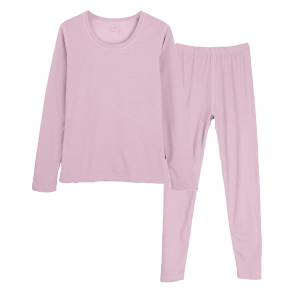 Tweang Thermal Pajamas for Women Ski Thermals for Women Womens Ski Long Johns Women Slim Fit Womens Thermal Underwear Sets Womens Base Layer Cold Weather Purple M-3XL