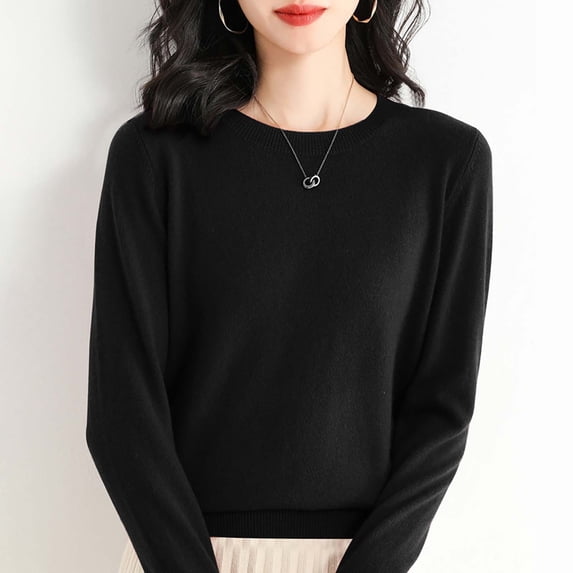 Tweang Tight Tops for Women Compression Tops for Women Winter Sweaters for Women Fall Sweaters Summer Sweaters for Women Womens Turtleneck Tops Turtle Neck Long Sleeve Women Black M