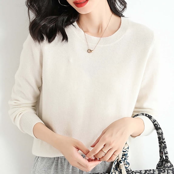 Tweang Tight Tops for Women Compression Tops for Women Winter Sweaters for Women Mock Neck Sweatshirt Women Thermal Shirts for Women Womens Sweaters Womens Turtleneck Tops White Xl