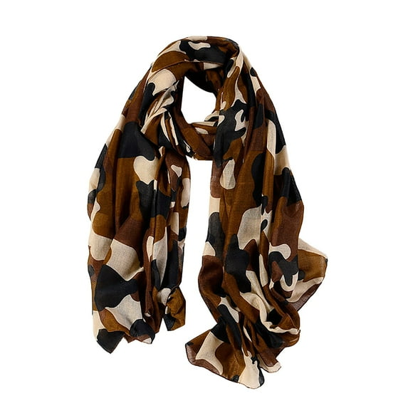 Tweang Winter Scarves for Women Winter Scarf for Women Shawls for Women Casual Summer Womens Scarf Scarf Hat Womens Shawl Neck Warmers for Women Brown 180