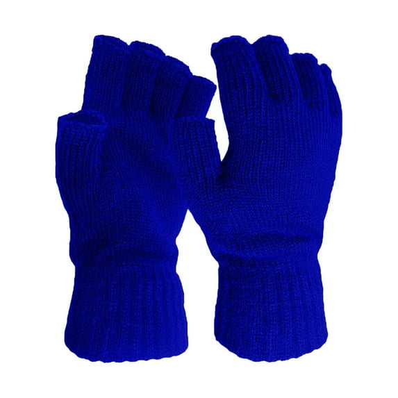 Tweang Womens Gloves Bike Gloves Fingerless Gloves for Women Opera Gloves Gloves for Women Fingerless Gloves Thin Fingerless Gloves Blue One Size