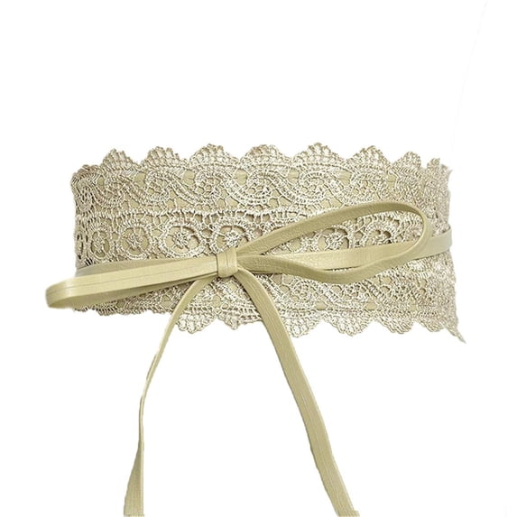 Tweang belts for women Wide Belts for Women Rope Belt Chain Belt Boho Belt Soft Leather Waist Belt Wrap Belt Web Belts for Men Braided Belt Women Ladies Vintage Belt Waist Belt Beige One Size
