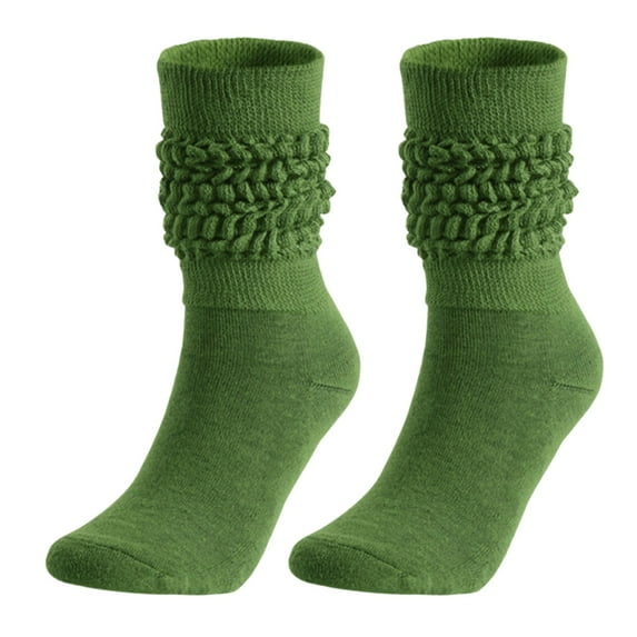 Tweang crew socks casual socks for women running socks socks for women mid calf socks women Thin Socks cotton socks for women trouser socks women ankle socks soft socks for women Green One Size