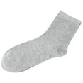 thumbnail image 1 of Tweang crew socks women’s socks Wide, Loose Fit running socks Thin Socks soft socks for women Women's Dress Socks calf socks for women mid calf socks women casual socks for women Gray One Size, 1 of 2