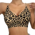 thumbnail image 1 of Tweang push up bras for women Convertible Straps Padded Comfort with Support Wireless Push Up No Wire compression bra Anti-Sagging Posture full coverage Plus Size for Older Women T-Shirt Bra Beige L, 1 of 6