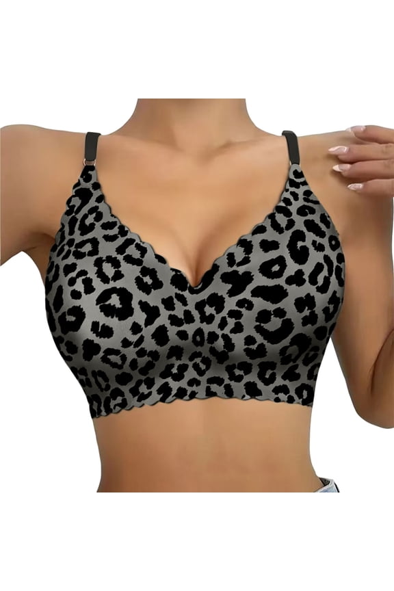 push up bras for women Wireless Push Up No Wire push up Convertible Straps padded bras for women sports bras no underwire Regular and Plus Size Posture Correcting Cozy Adjustable Bra Black XL