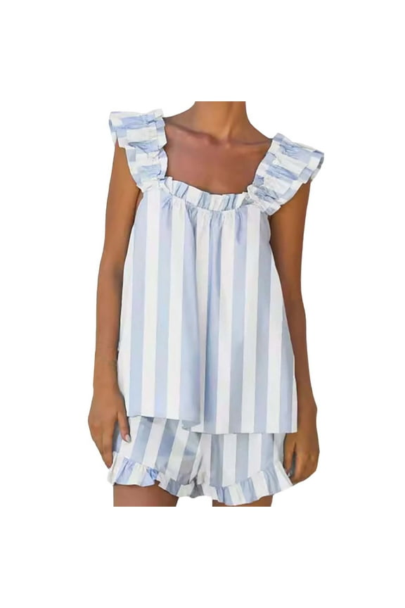 short Sleeve Sleepwear dresses Night Pajamas sleepwear dresses camisones para dormir Loungewear Dresses Sleepshirt Dress Nightshirt Pajama House Dress para mujer Nightshirt for Women Blue L